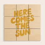 Here Comes the Sun Wood Wall Art Gallery Image 1