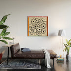 minimal floral Wood Wall Art Gallery Image 2