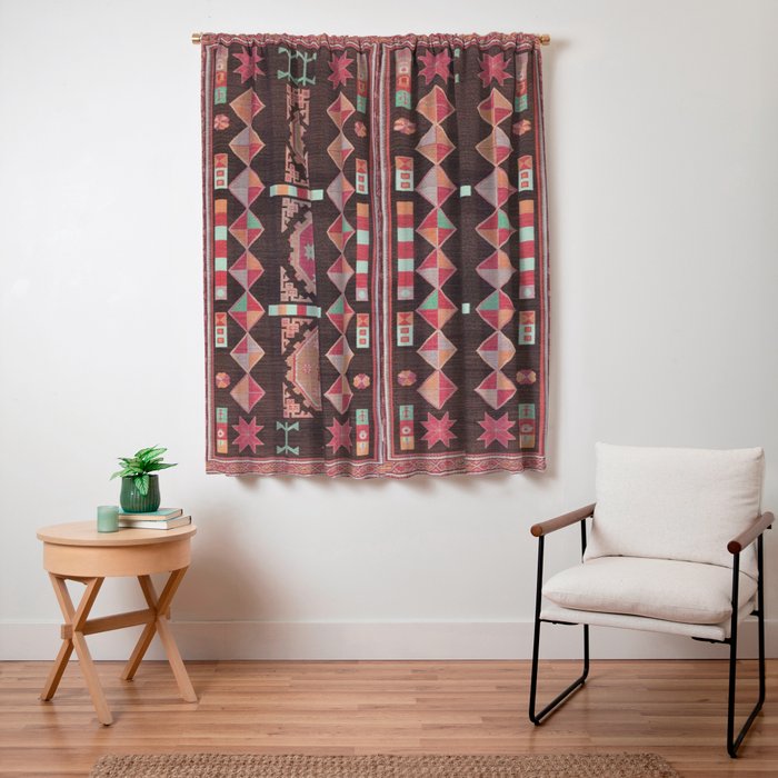 Tribal Medallions of the Atlas Window Curtain Gallery Image 3