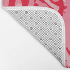 Tiger Pink & Teal Bath Mat Gallery Image 2