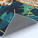 Leopard and Indigo Botanical Rug Gallery Image 4