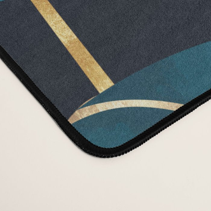 Leopard and Indigo Botanical Desk Mat Gallery Image 4