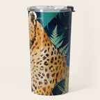 Leopard and Indigo Botanical Travel Mug Gallery Image 2