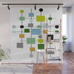Mid-Century Modern Art 1.3.2 Wall Mural Gallery Image 1