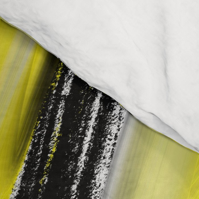 Expressionist Painting. Abstract 86. Comforter Gallery Image 4