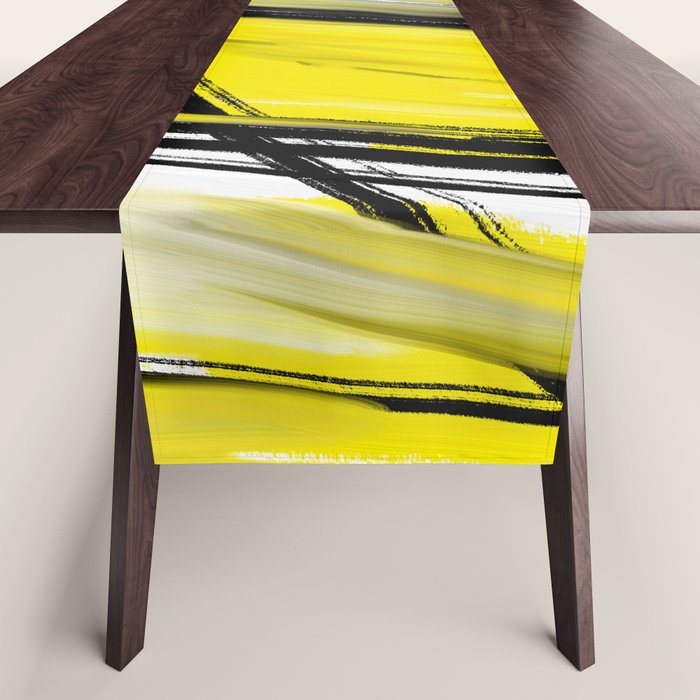 Expressionist Painting. Abstract 86. Table Runner Gallery Image 1