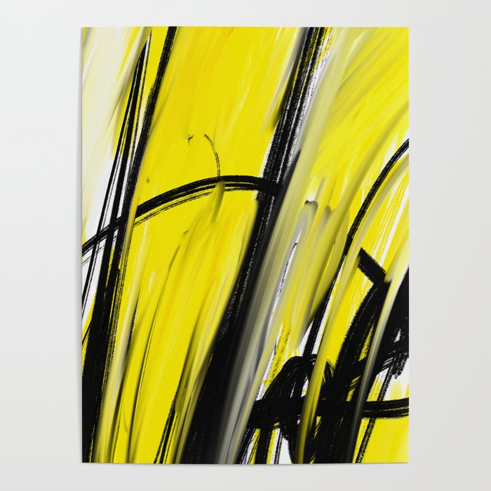 Expressionist Painting. Abstract 86. Poster Gallery Image 1
