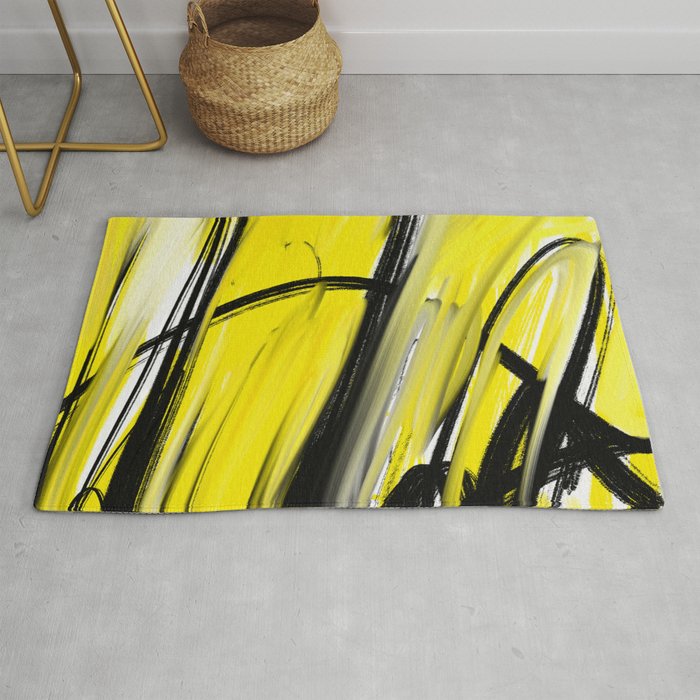 Expressionist Painting. Abstract 86. Rug Gallery Image 1