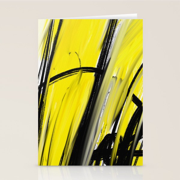 Expressionist Painting. Abstract 86. Stationery Card Gallery Image 2