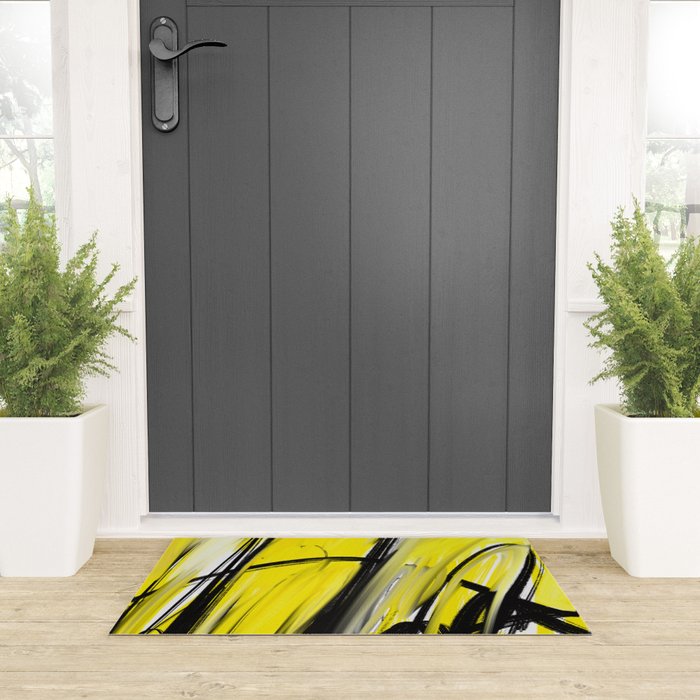 Expressionist Painting. Abstract 86. Welcome Mat Gallery Image 3