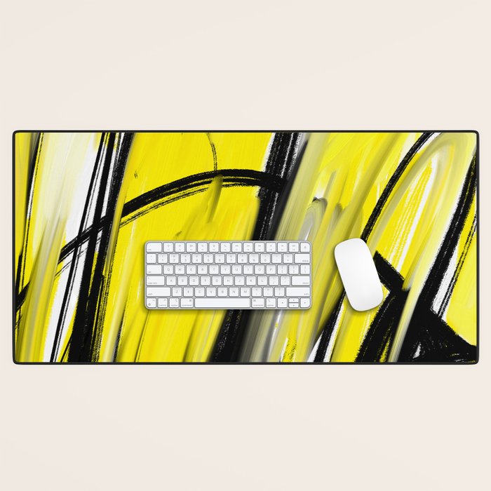 Expressionist Painting. Abstract 86. Desk Mat Gallery Image 1