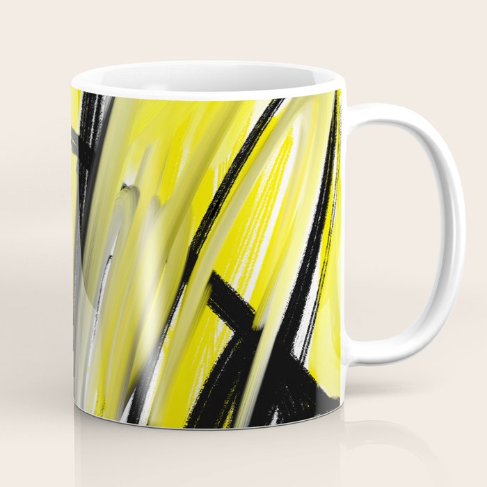 Expressionist Painting. Abstract 86. Coffee Mug Gallery Image 1