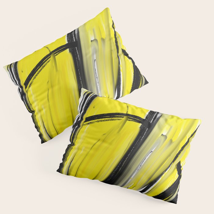 Expressionist Painting. Abstract 86. Pillow Sham Gallery Image 3