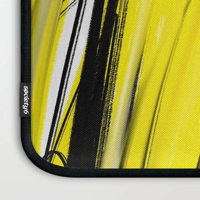 Expressionist Painting. Abstract 86. Laptop Sleeve Gallery Image 3