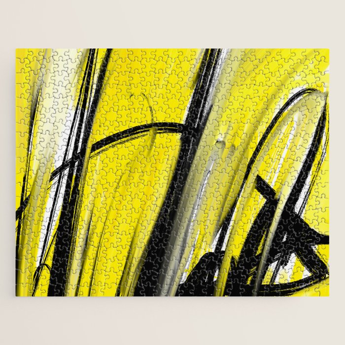 Expressionist Painting. Abstract 86. Jigsaw Puzzle Gallery Image 1