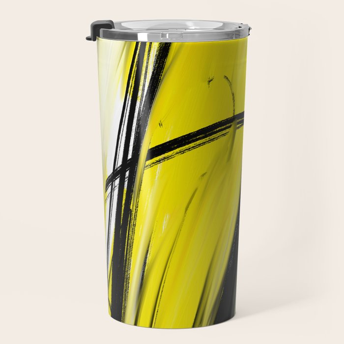 Expressionist Painting. Abstract 86. Travel Mug Gallery Image 3