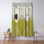 Whimsy Koala, Animal Portrait Window Curtain Gallery Image 5