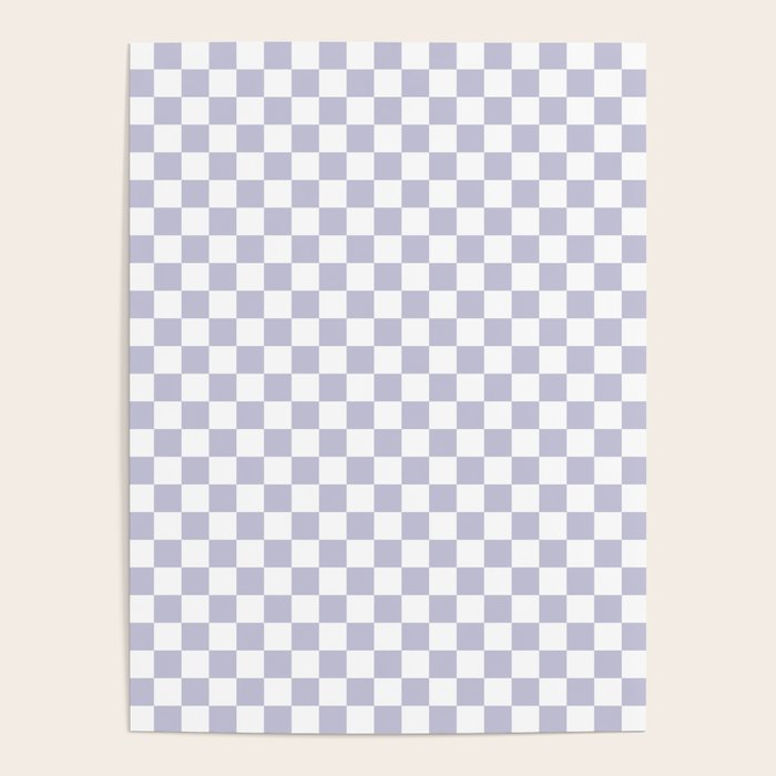 Checkered Pattern III - Medium Poster Gallery Image 4
