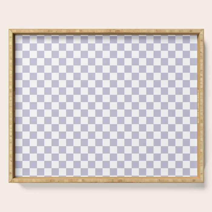Checkered Pattern III - Medium Serving Tray Gallery Image 1