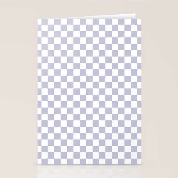 Checkered Pattern III - Medium Stationery Card Gallery Image 2