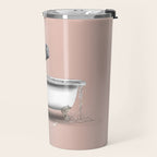 Hippo in Bath Travel Mug Gallery Image 2