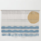 Sun Wave - Seascape Abstract  Wall Hanging Gallery Image 1