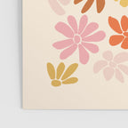 Retro Daisies - Rainbow Pastel Colors Poster Gallery Image 3