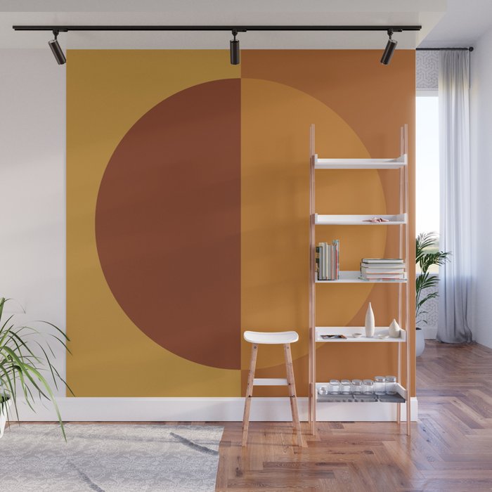 Color Block Abstract VIII Wall Mural Gallery Image 1