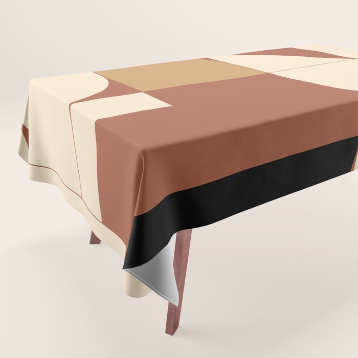 Modern geometric shapes 49 Tablecloth Gallery Image 1