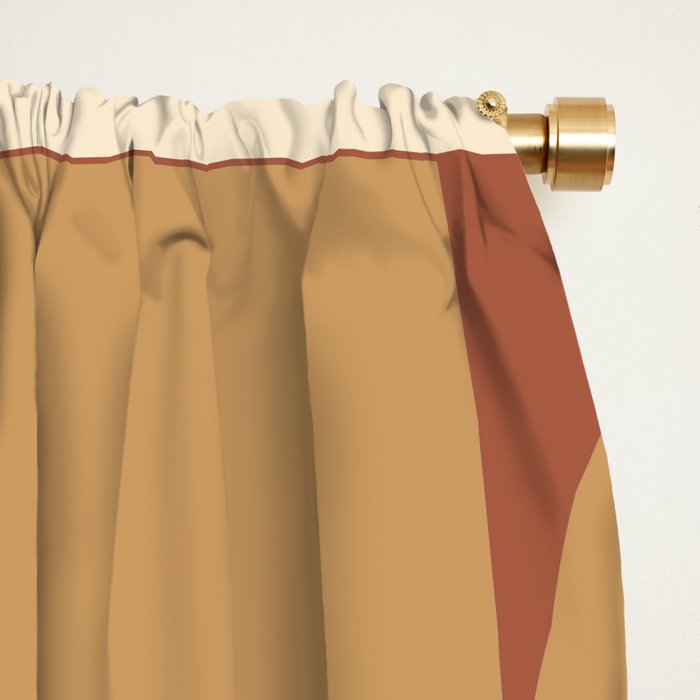 Modern geometric shapes 49 Window Curtain Gallery Image 2