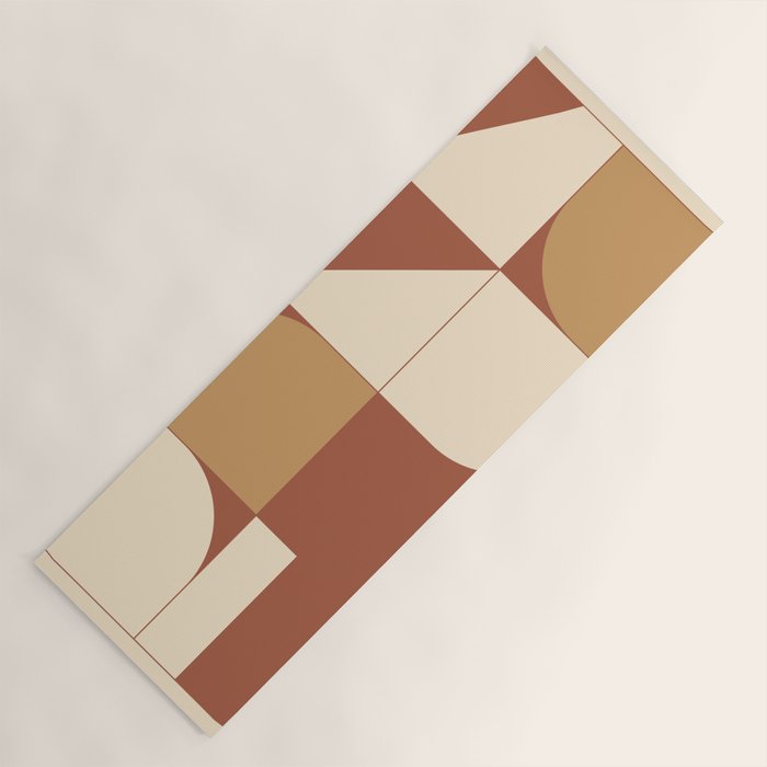 Modern geometric shapes 49 Yoga Mat Gallery Image 1
