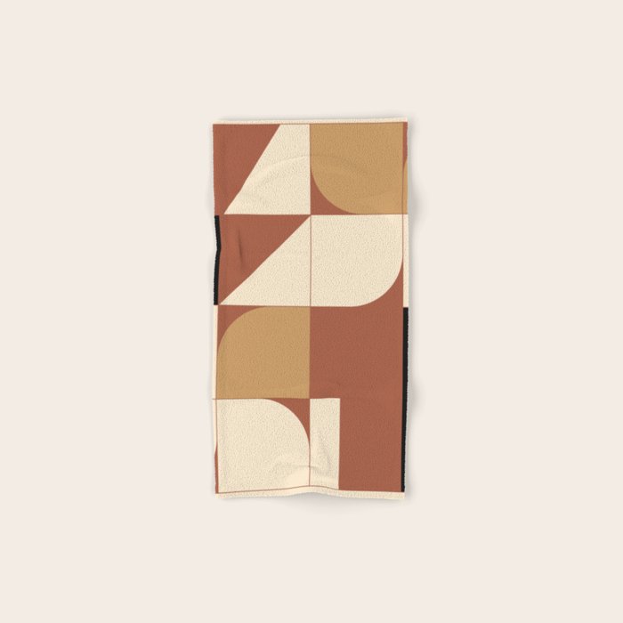 Modern geometric shapes 49 Bath Towel Gallery Image 1