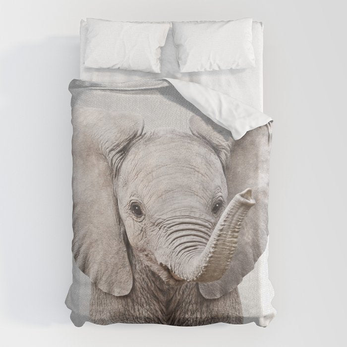 Baby Elephant - Colorful Duvet Cover Gallery Image 6