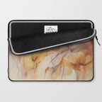 Ethereal Blossom Dreams Amber Marigold Laptop Sleeve Gallery Image 2