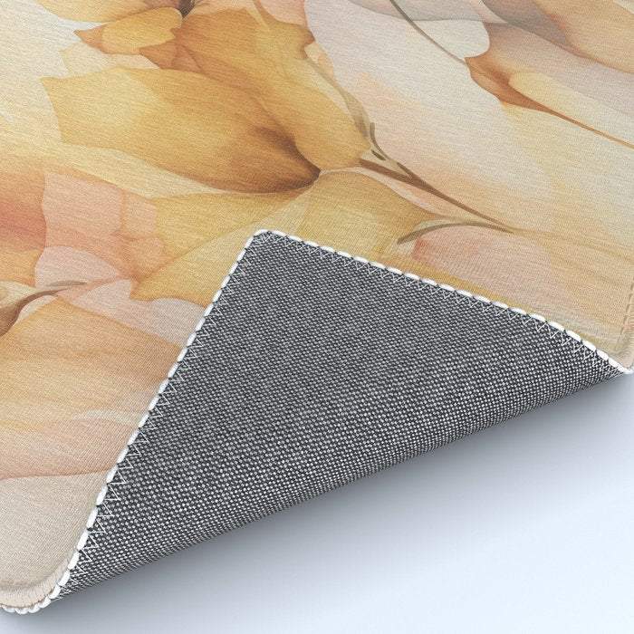Ethereal Blossom Dreams Amber Marigold Rug Gallery Image 4