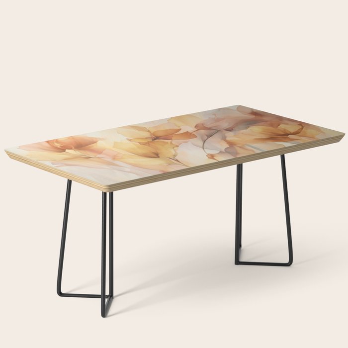 Ethereal Blossom Dreams Amber Marigold Coffee Table Gallery Image 1