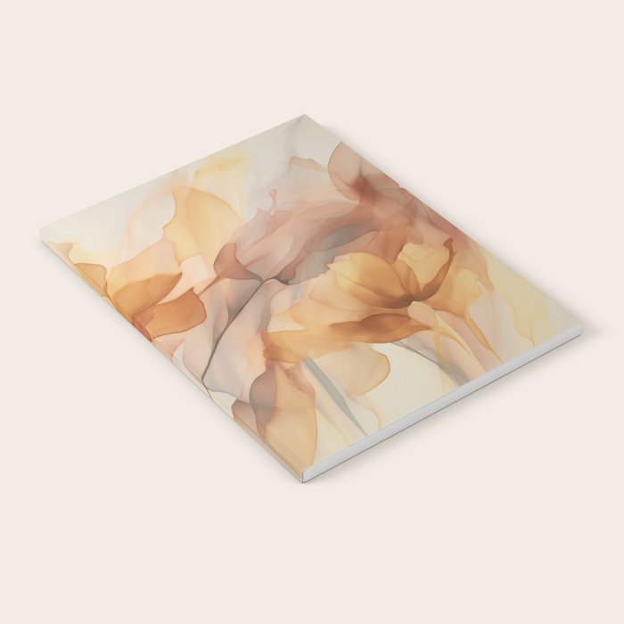 Ethereal Blossom Dreams Amber Marigold Notebook Gallery Image 2