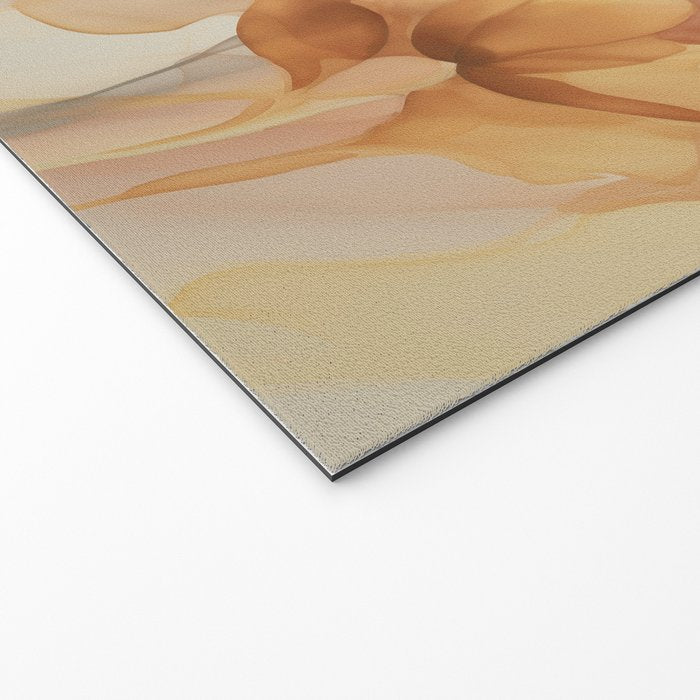 Ethereal Blossom Dreams Amber Marigold Welcome Mat Gallery Image 2