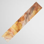 Ethereal Blossom Dreams Amber Marigold Table Runner Gallery Image 3