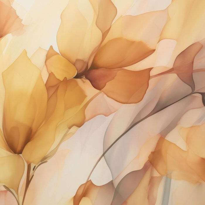 Ethereal Blossom Dreams Amber Marigold Coffee Mug Gallery Image 2