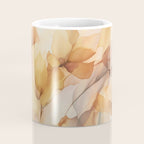 Ethereal Blossom Dreams Amber Marigold Coffee Mug Gallery Image 4