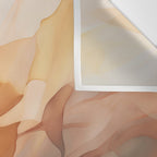 Ethereal Blossom Dreams Amber Marigold Wall Tapestry Gallery Image 3