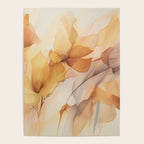 Ethereal Blossom Dreams Amber Marigold Poster Gallery Image 4