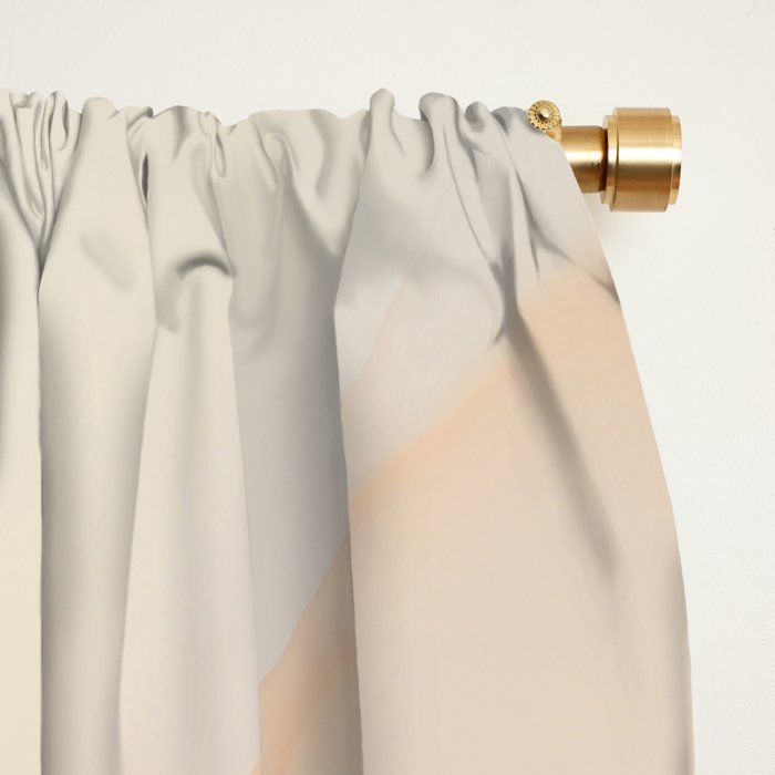 Ethereal Blossom Dreams Amber Marigold Window Curtain Gallery Image 2