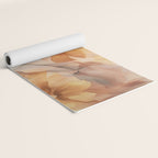 Ethereal Blossom Dreams Amber Marigold Yoga Mat Gallery Image 2