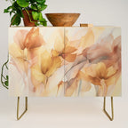 Ethereal Blossom Dreams Amber Marigold Credenza Gallery Image 1