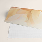 Ethereal Blossom Dreams Amber Marigold Wrapping Paper Gallery Image 2
