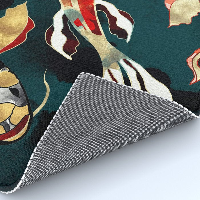 Metallic Koi Rug Gallery Image 4
