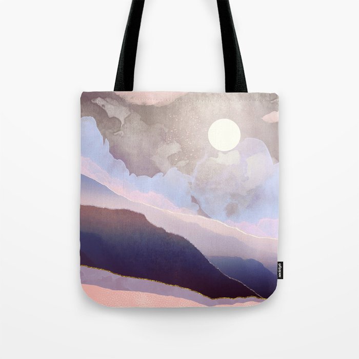 Lavender Night Tote Bag Gallery Image 1