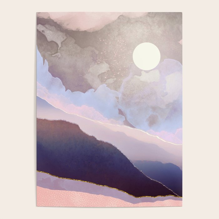 Lavender Night Poster Gallery Image 1